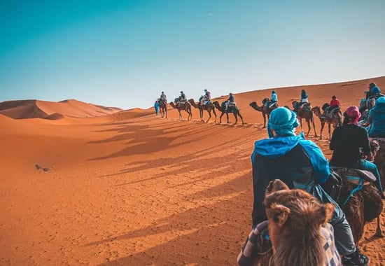 caravana deserto marrocos